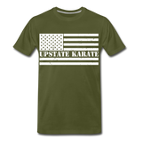 Upstate Karate USA Flag - Pitch Black Fight Shop