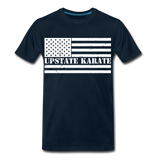 Upstate Karate USA Flag - Pitch Black Fight Shop