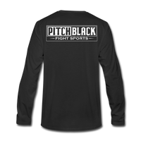 Pitch Black Shield Long Sleeve Shirt - Pitch Black Fight Shop