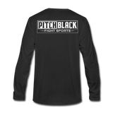 Pitch Black Shield Long Sleeve Shirt - Pitch Black Fight Shop