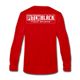 Pitch Black Shield Long Sleeve Shirt - Pitch Black Fight Shop