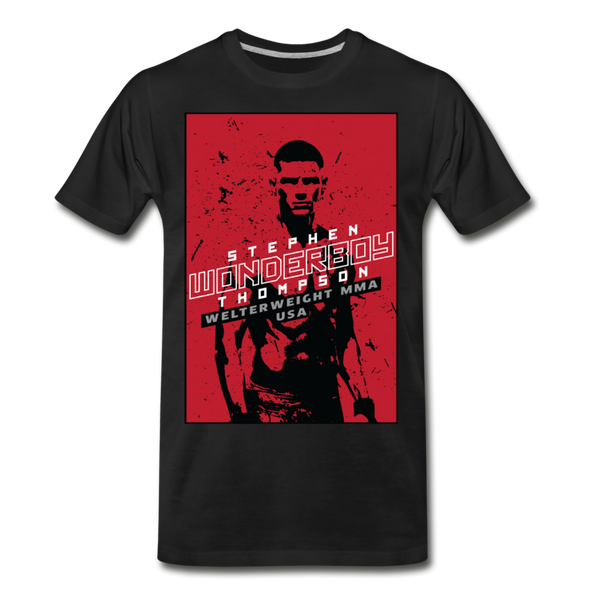 Wonderboy MMA W/Pitch Black Logo T - Pitch Black Fight Shop