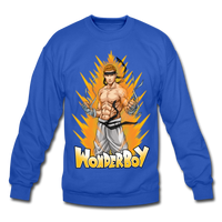 Wonderboy Powered Up Crewneck W/ PBFS Logo On Back - Pitch Black Fight Shop