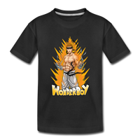 Stephen "Wonderboy" Thompson Powered Up Kids' T - Pitch Black Fight Shop