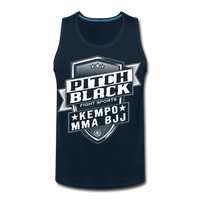 PBFS Shield Men’s Premium Tank - Pitch Black Fight Shop