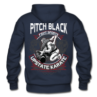 BJJ Triangle Hoodie - Pitch Black Fight Shop
