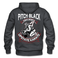 BJJ Triangle Hoodie - Pitch Black Fight Shop