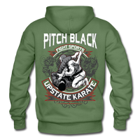 BJJ Triangle Hoodie - Pitch Black Fight Shop