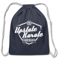 Upstate Karate Shield Drawstring Bag - Pitch Black Fight Shop