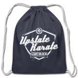 Upstate Karate Shield Drawstring Bag - Pitch Black Fight Shop