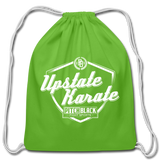 Upstate Karate Shield Drawstring Bag - Pitch Black Fight Shop