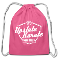 Upstate Karate Shield Drawstring Bag - Pitch Black Fight Shop
