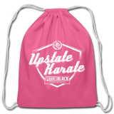 Upstate Karate Shield Drawstring Bag - Pitch Black Fight Shop