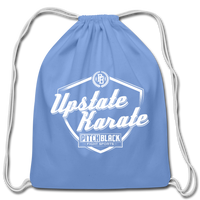 Upstate Karate Shield Drawstring Bag - Pitch Black Fight Shop