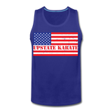Upstate Karate USA Flag Premium Tank - Pitch Black Fight Shop