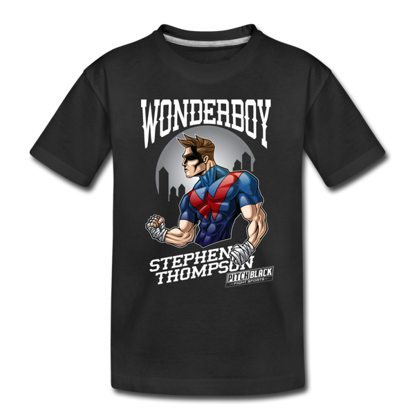 Wonderboy Conquer Kids' Premium T-Shirt - Pitch Black Fight Shop