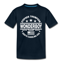 Wonderboy Circle Kids' Premium T-Shirt - Pitch Black Fight Shop