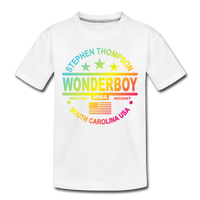 Wonderboy Color Fade Kids' Premium T-Shirt - white