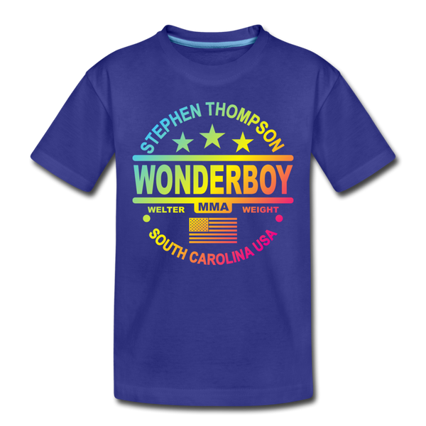 Wonderboy Color Fade Kids' Premium T-Shirt - royal blue