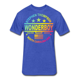 Wonderboy Color Fade T - heather royal
