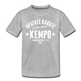American Kempo Kids T - heather gray