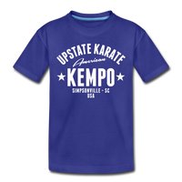 American Kempo Kids T - royal blue