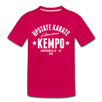 American Kempo Kids T - dark pink