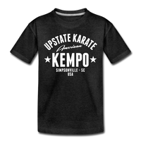 American Kempo Kids T - charcoal gray