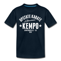 American Kempo Kids T - deep navy