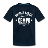 American Kempo Kids T - deep navy
