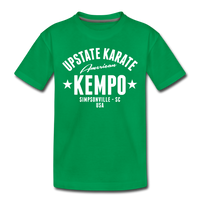 American Kempo Kids T - kelly green