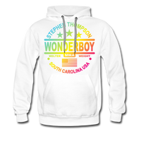 Wonderboy Color Fade Men’s Premium Hoodie - white