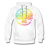 Wonderboy Color Fade Men’s Premium Hoodie - white