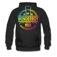 Wonderboy Color Fade Men’s Premium Hoodie - black