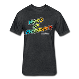 Wonderboy What’s Up Everybody?! Text Only T-Shirt by Next Level - heather black