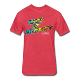 Wonderboy What’s Up Everybody?! Text Only T-Shirt by Next Level - heather red