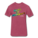 Wonderboy What’s Up Everybody?! Text Only T-Shirt by Next Level - heather burgundy