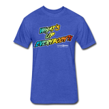 Wonderboy What’s Up Everybody?! Text Only T-Shirt by Next Level - heather royal