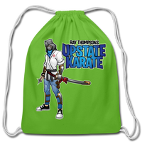 Video Game Ninja Drawstring Bag - clover