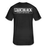 MMA Stars & Stripes T-Shirt by Next Level - black