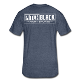 MMA Stars & Stripes T-Shirt by Next Level - heather navy