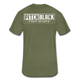 MMA Stars & Stripes T-Shirt by Next Level - heather military green