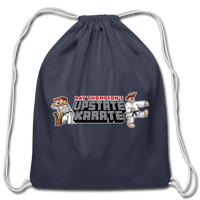 Cartoon Blox Upstate Karate Drawstring Bag - navy