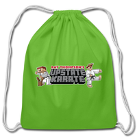 Cartoon Blox Upstate Karate Drawstring Bag - clover