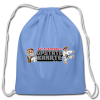 Cartoon Blox Upstate Karate Drawstring Bag - carolina blue