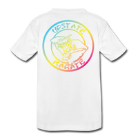 UK Color Fade Kids' Premium T-Shirt - white