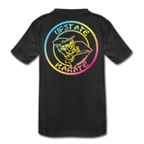UK Color Fade Kids' Premium T-Shirt - black