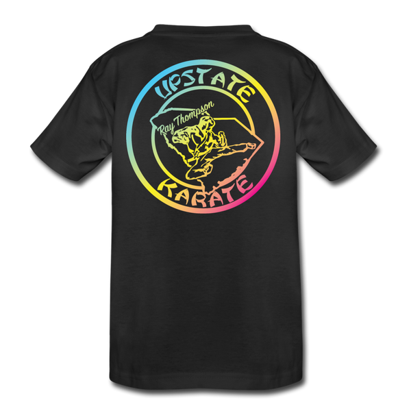 UK Color Fade Kids' Premium T-Shirt - black