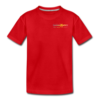 UK Color Fade Kids' Premium T-Shirt - red