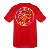 UK Color Fade Kids' Premium T-Shirt - red